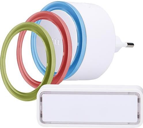 Produktbild Modern-Electronics m e modern electronics Funkklingel Komplett Set mit Namensschild (Funk)