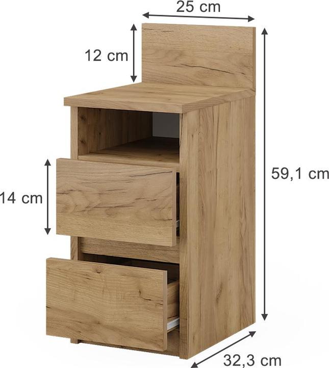 Immagine prodotto Vicco Monty (25 x 32.30 x 59.10 cm)