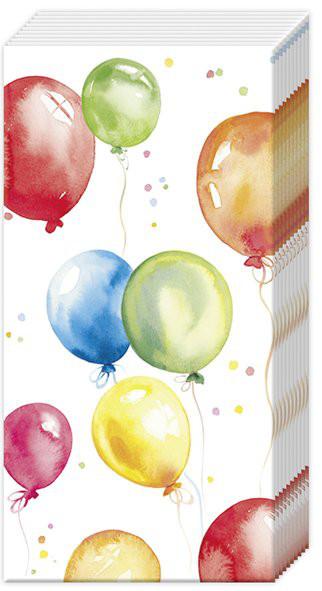 Actual product image IHR Handkerchiefs BIRTHDAY BALLOONS