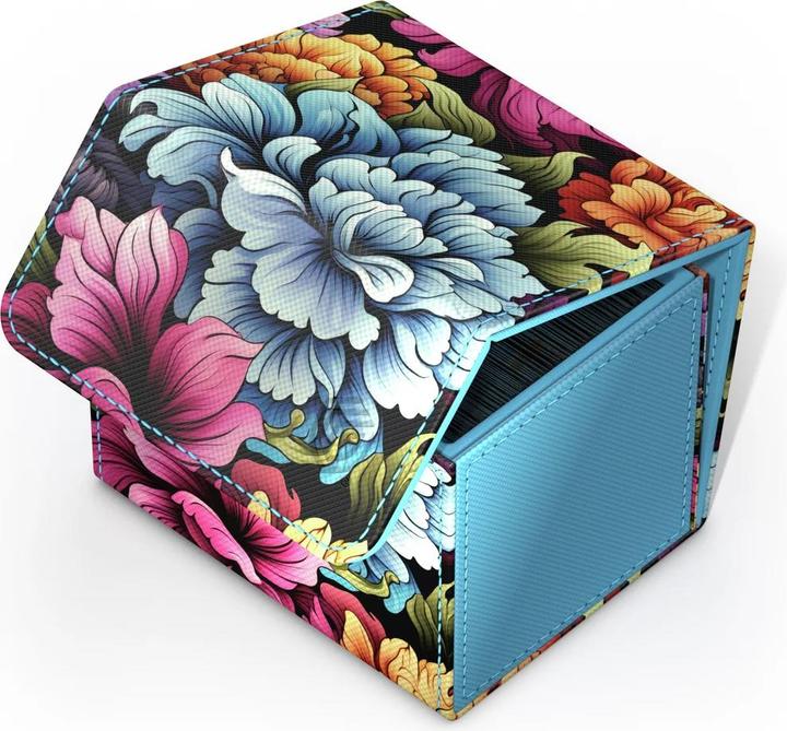 Actual product image Ultimate Guard Kartenbox Sidewinder 100+ Floral Places – Springbloom