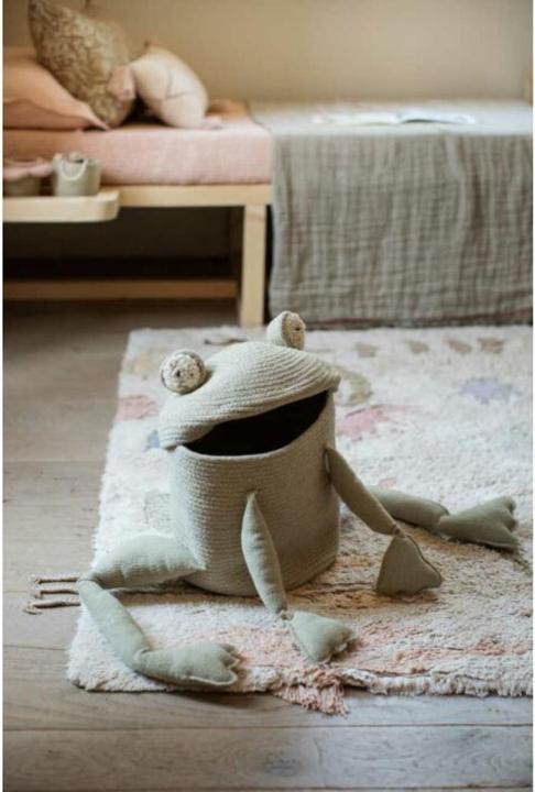Actual product image Lorena Canals Storage Basket Frog