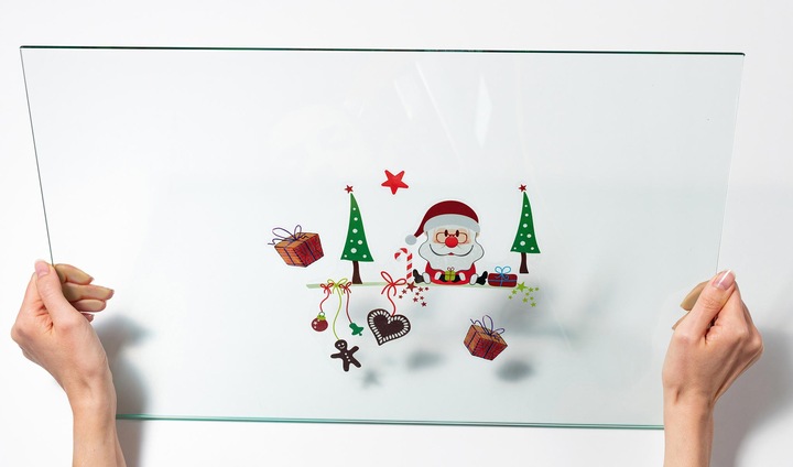 Produktbild Herma Fensterbild Weihnachtsfahrt 1 Blatt