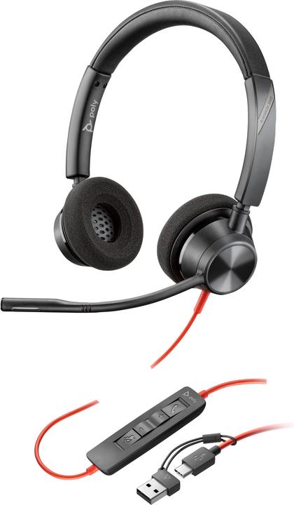 Productafbeelding Poly Blackwire 3320 Stereo (USB C) (Bedraad, USB-C)