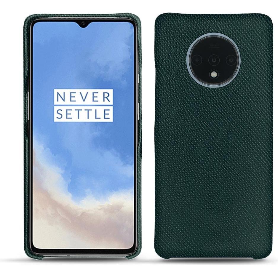 Thumbnail - Noreve Lederschutzhülle (OnePlus 7T), Smartphone Hülle, Grün