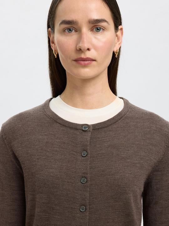 Image du produit Selected Femme Slfthea Ls Knit Merino Cardigan Noos (S)