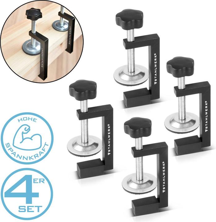 Produktbild Stahlwerk G-Klemmen Set (55 mm)