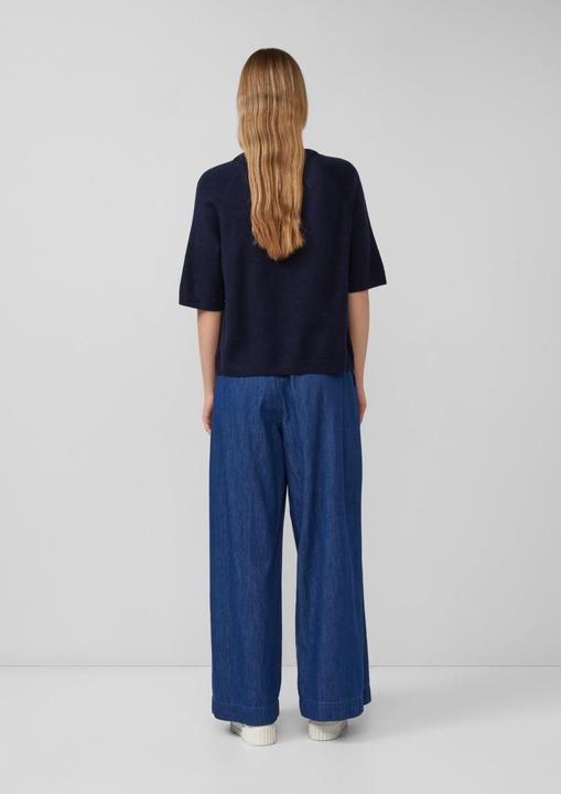 Produktbild s.Oliver Strickpullover Kurzarmpullover aus Alpakamix (34)