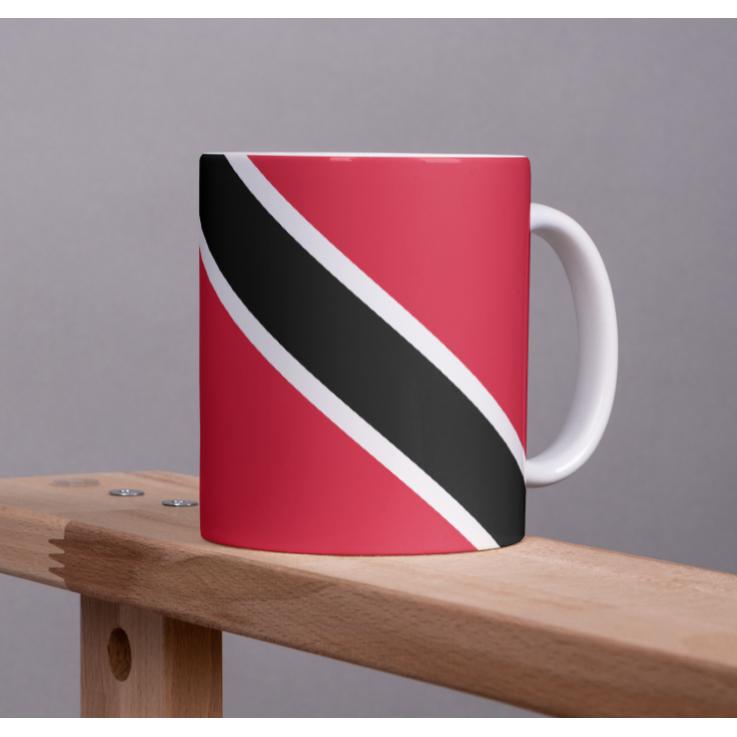 Tinisu, Tasse, Trinidad und Tobago Tasse Flagge Pot Kaffeetasse National Becher Kaffee Cup BÃ¼ro (325 ml, 1 x)