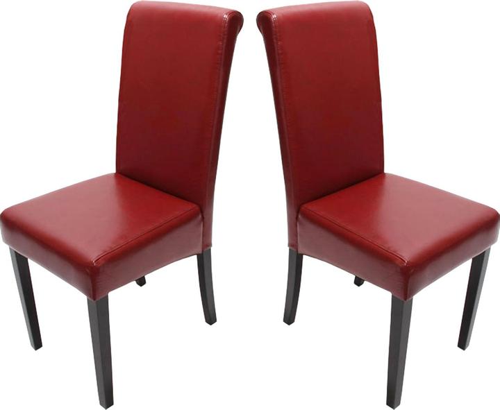 Actual product image JOHN316 2x Esszimmerstuhl Leder