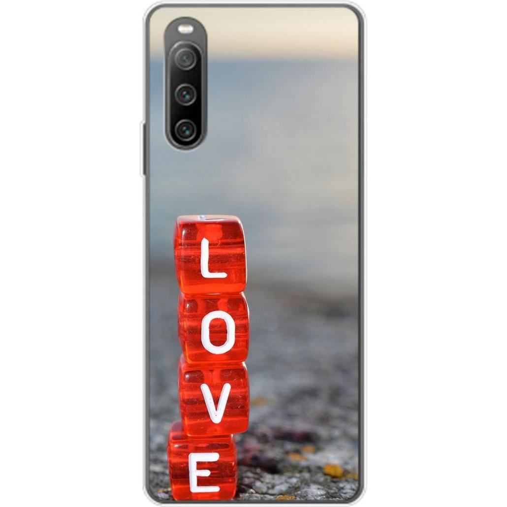 König Design Hülle Handy Schutz für Sony Xperia 10 IV Case Cover Tasche Bumper Etuis TPU Neu (Sony Xperia 10 IV), Smartp...