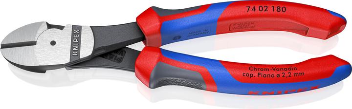 Knipex Tronchese laterale per meccanica tipo forte (180 mm)