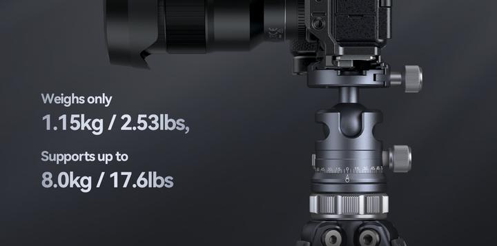 Produktbild SmallRig Lightweight Tripod AP 02 (Kunststoff, Metall)