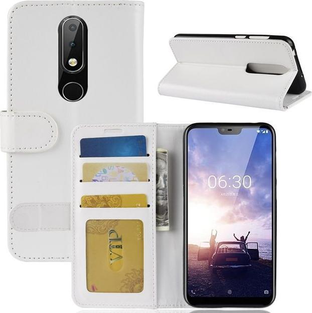 Immagine prodotto MU Classic Crazy Horse II Leather Leather Bookcover Series (Nokia 6.1 Plus)