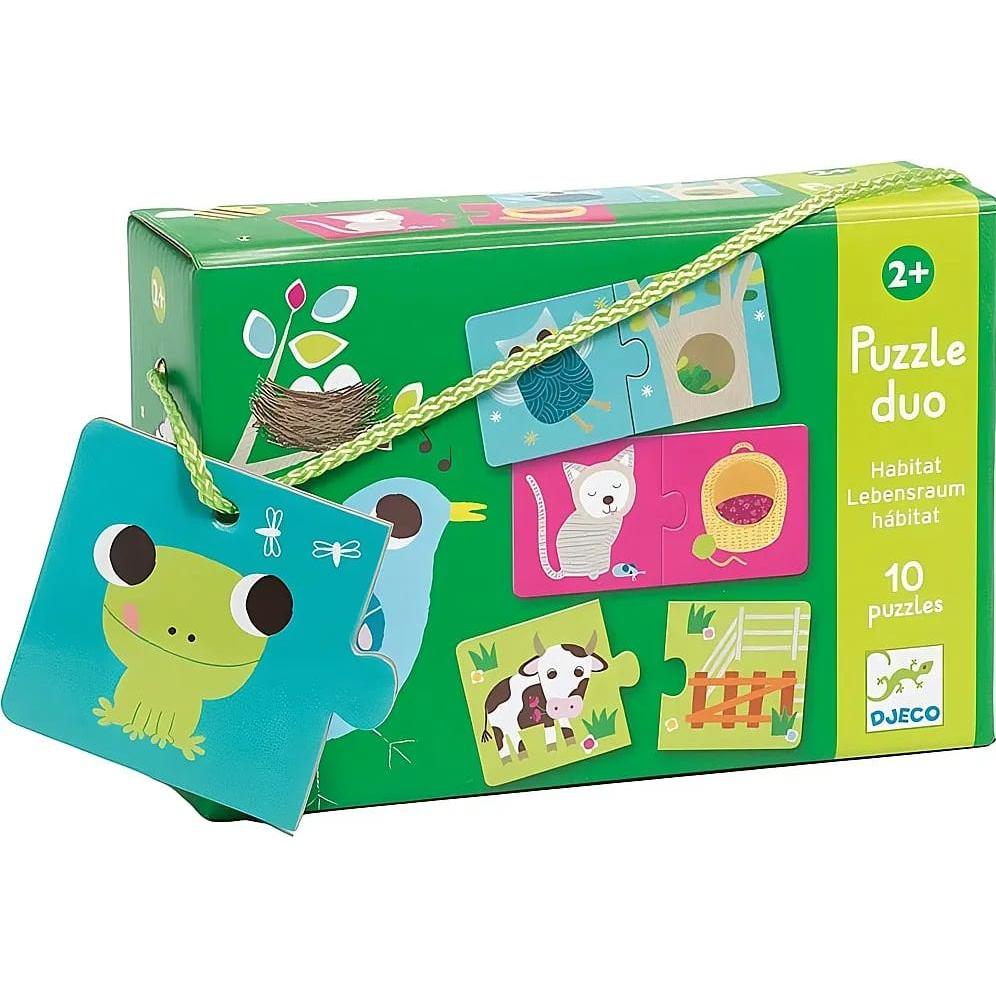 Djeco Duo Lebensraum (20 Teile) (5408164)