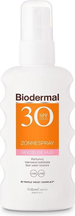 Actual product image Bioderma Biodermal Sunscreen Spray For Sensitive Skin Spf 30 - 175ml - Sun Spray (Sun spray, SPF 30, 175 ml)