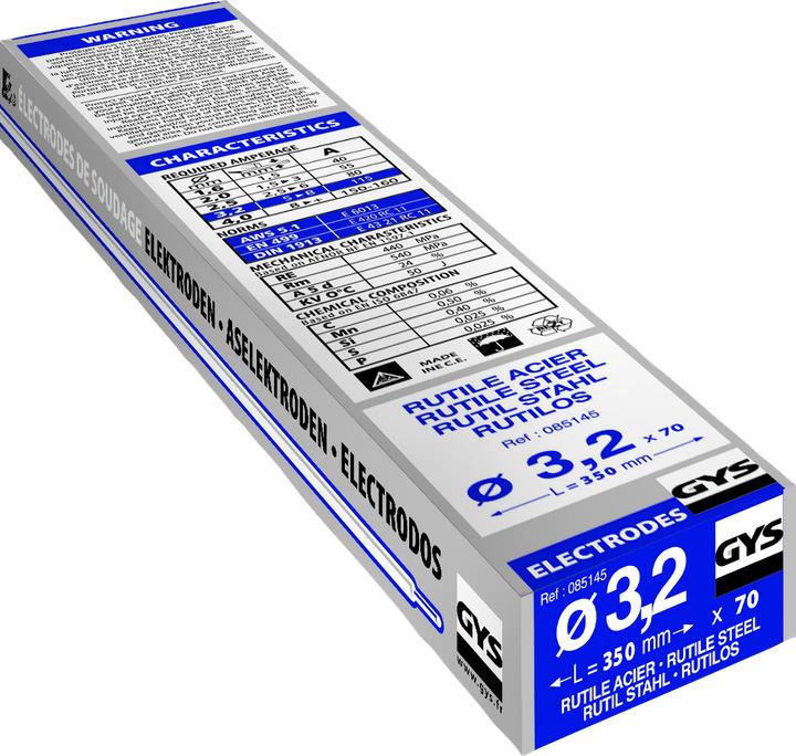 Produktbild GYS Rutile Elektroden E6013