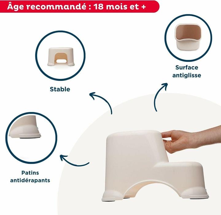 Immagine prodotto Thermobaby Doppelte Trittstufe – Mokka und Meersalz