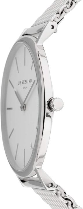 Image du produit Liebeskind Berlin Ladies Analog Quartz Watch with Stainless Steel Bracelet LS0102MQB Silver siliver strappy (Montre analogique, 38 mm)