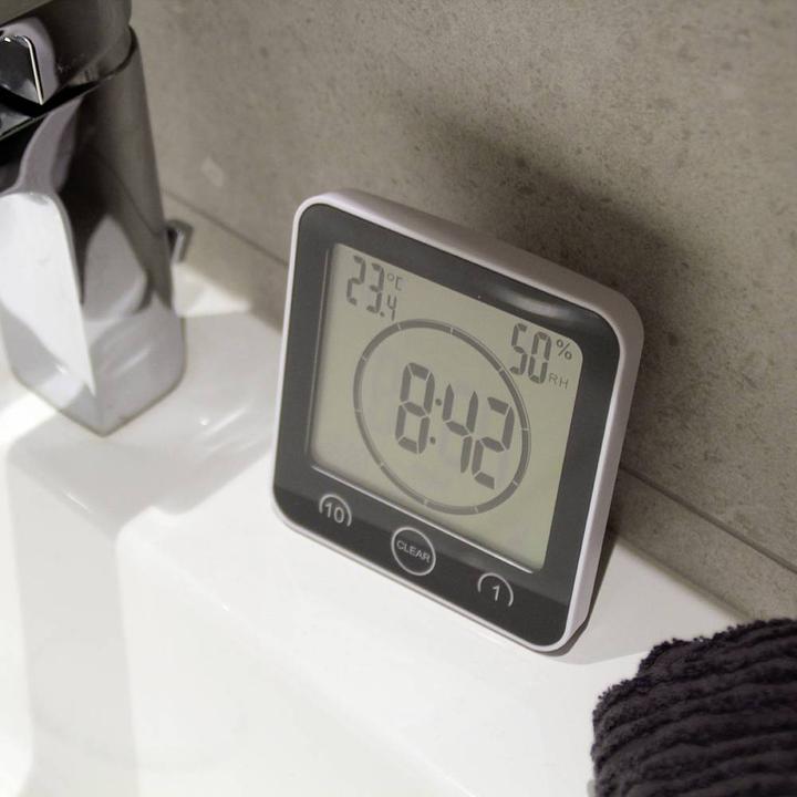 Actual product image TFA Timer bathroom / kitchen clock with