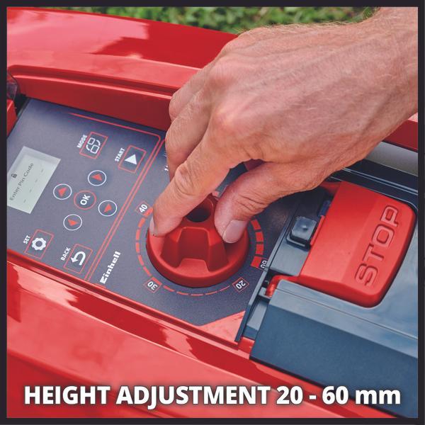 Produktbild Einhell Freelexo 500 LCD BT+ (500 m², Begrenzungskabel)