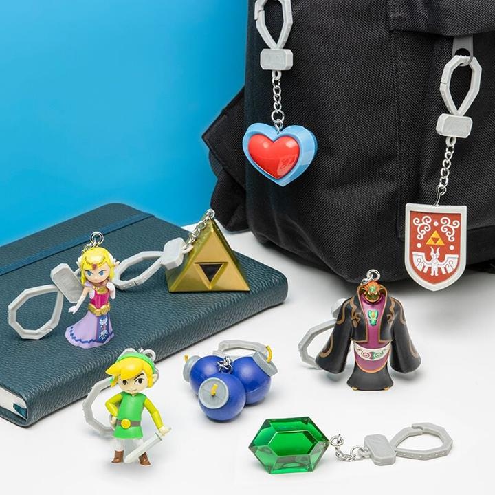 Actual product image Paladone Products The Legend Of Zelda Porte Cle Mystere Presentoir 24 Pieces