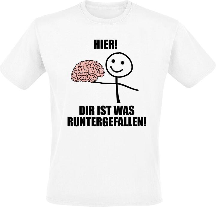 Produktbild Gaming-Sprüche Hier! Dir ist was runtergefallen! (5XL)