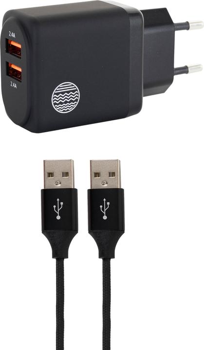 Actual product image Our Pure Planet WALL CHARGER 2 USB PORTS 4.8A (24 W, 2 ports)