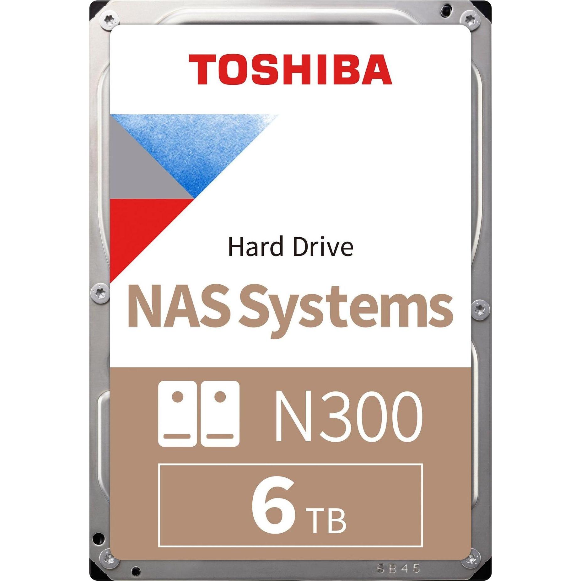 Toshiba N300 (6 TB, 3.5", CMR), Festplatte
