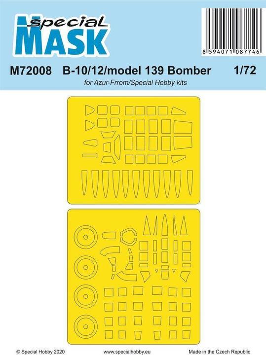 Productafbeelding Special Hobby B-10/12/model 139 bommenwerper