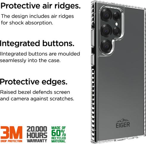 Actual product image Eiger Ice Grip (Samsung Galaxy S25 Ultra)