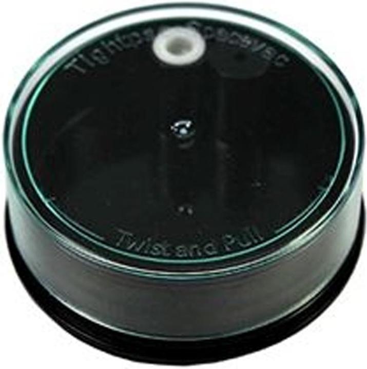 Solid Black Clear Cap