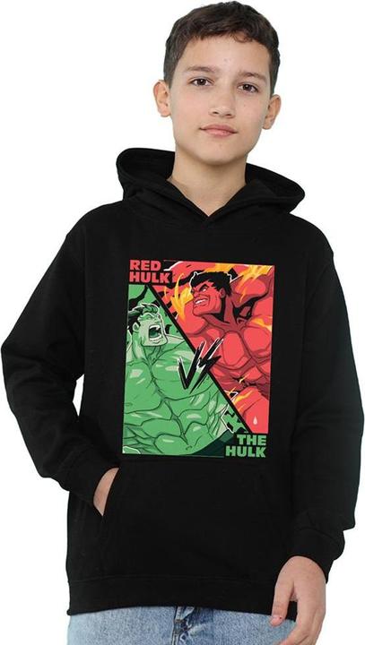 Produktbild The Hulk Vs Red Hulk Kapuzenpullover Zum Überziehen (128)