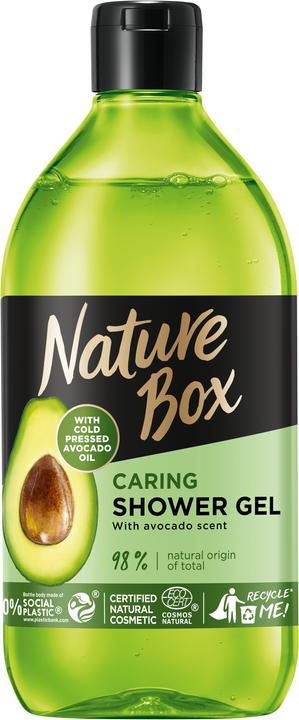 Actual product image Nature Box Caring Shower Gel (385 ml)