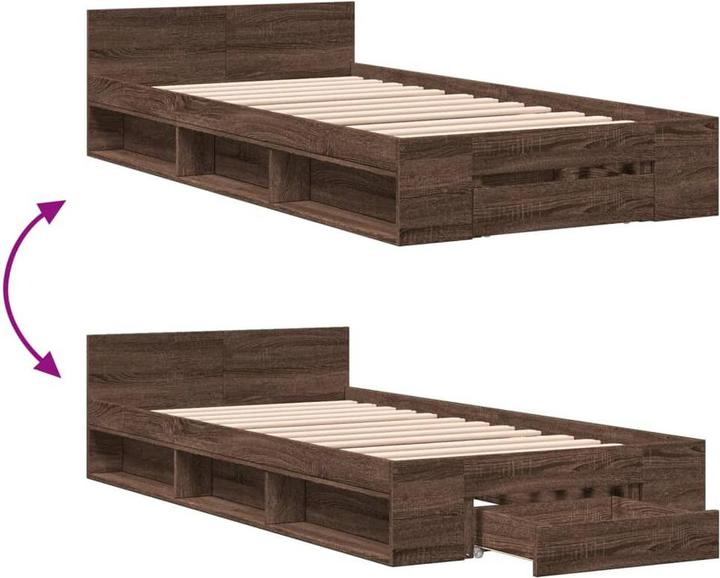 Image du produit vidaXL Bettgestell (75 x 190 cm)