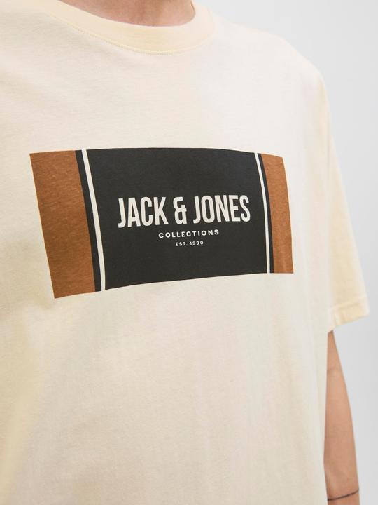 Actual product image Jack & Jones Jjhayato Tee Ss Crew Neck Bts Ln (M)