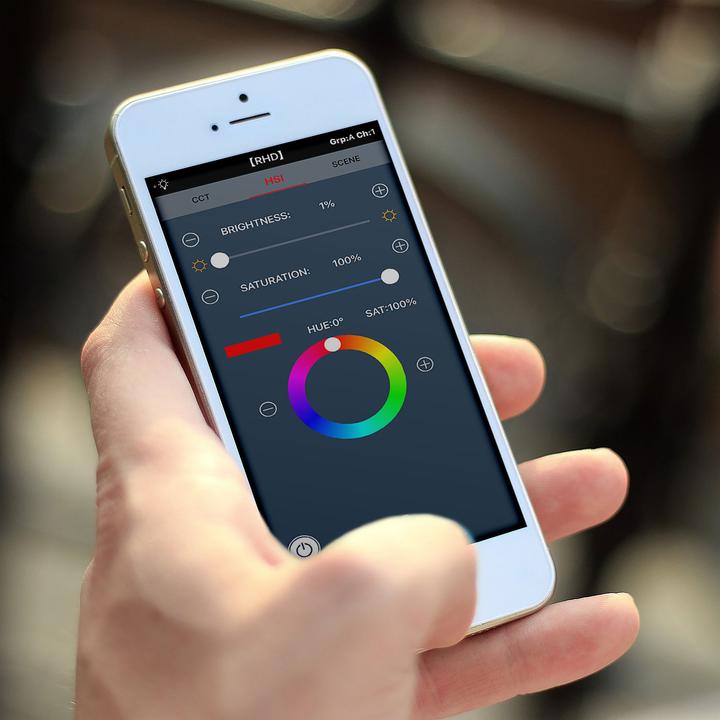 Produktbild Patona Leuchte RGB-128AS APP (Studioleuchte, Videoleuchte)