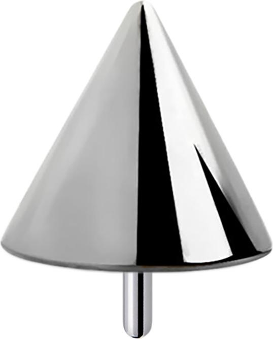 Image du produit Star Piercing Threadless Cone argenté (sans laiton, Titane G23)