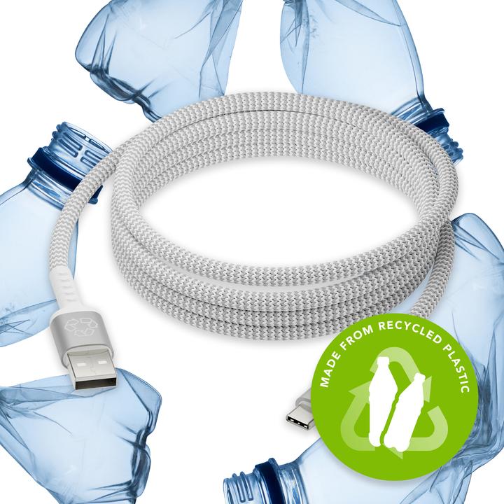 Actual product image dbramante1928 re-charge - BRD Cable - 2.5m USB-A to USB-C - W, 2.5 m, USB A, USB C, USB 2.0, 480 Mbi (2.50 m, USB 2.0)