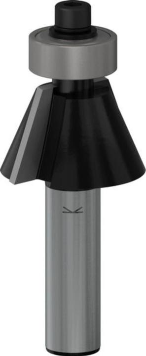 Produktbild Bosch Professional Zubehör Laminat-Bündigfräser, 8 mm, D1 23,7 mm, B 5,5 mm, L 12 mm, G 54 mm, 25°