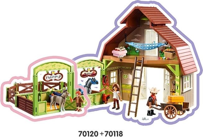 Actual product image Playmobil Horsebox Snips Mr Carrot (70120, Playmobil Spirit)