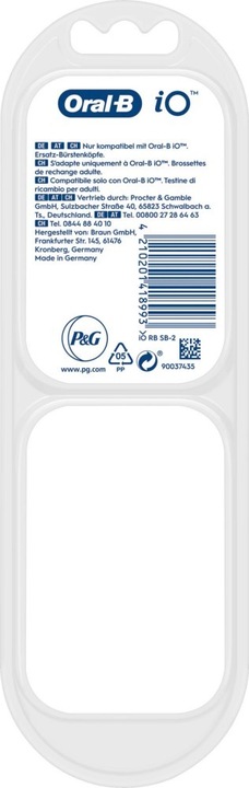 Productafbeelding Oral-B iO Zachte reiniging (2 x)