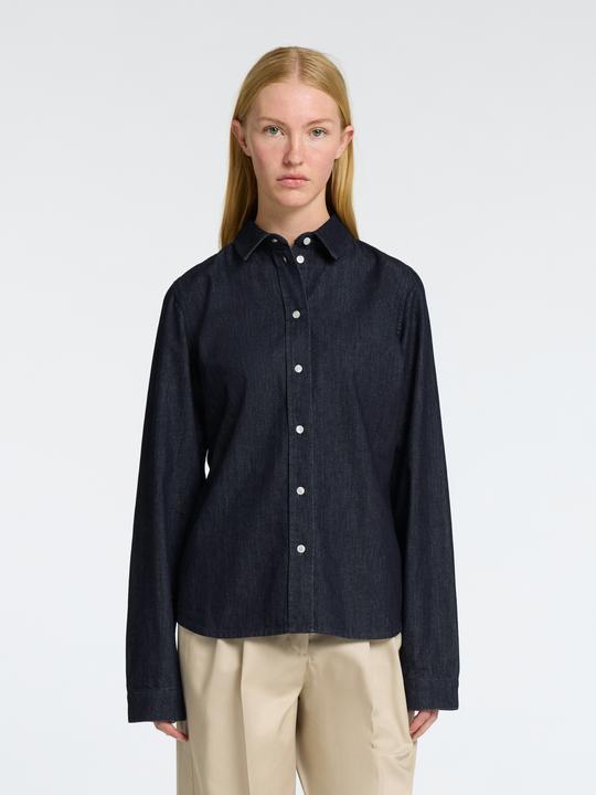 Immagine prodotto Selected Camicia in denim a maniche lunghe aderente al corpo (36)