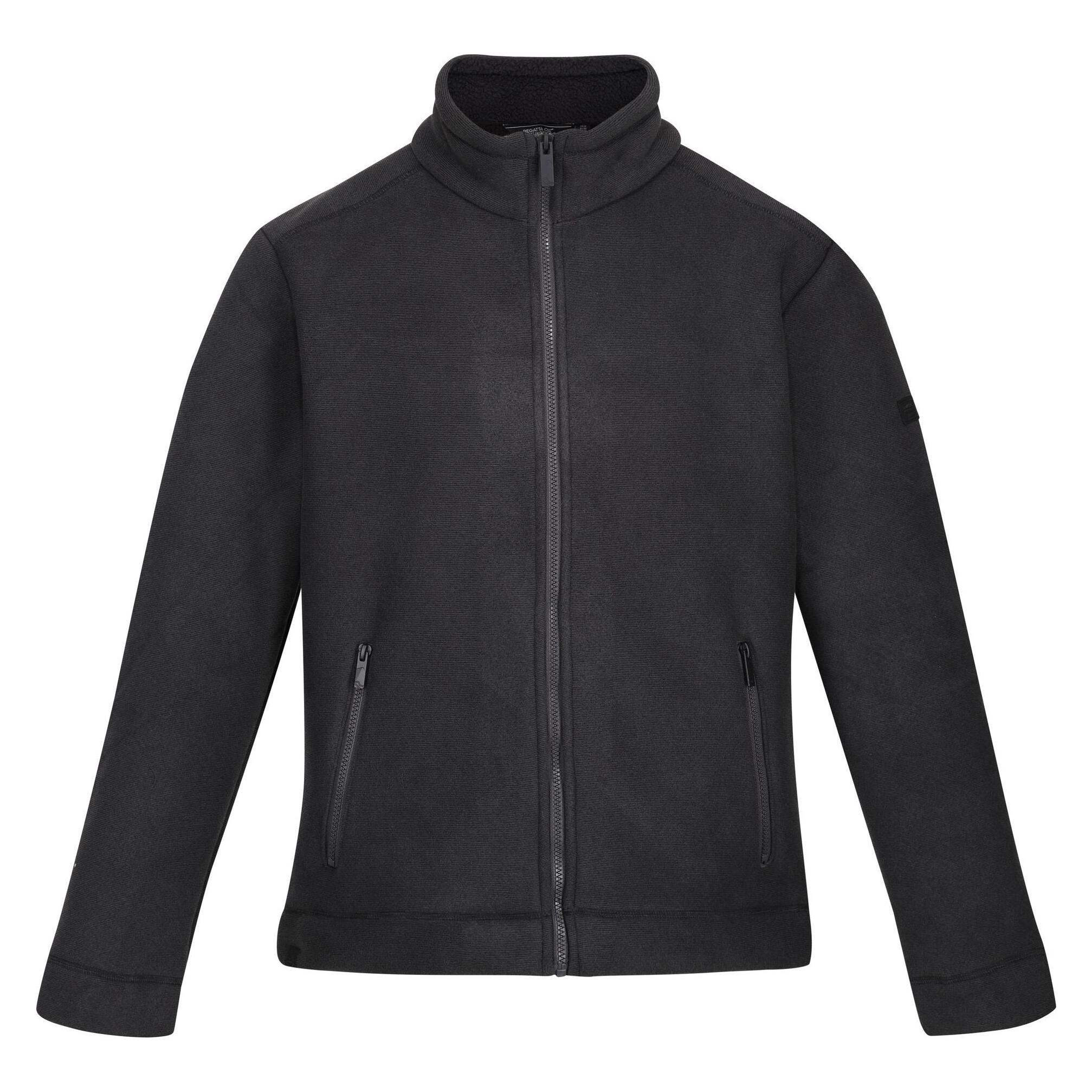 Regatta, Herren, Pullover, Fleece Garrian Ii, Schwarz, (S)