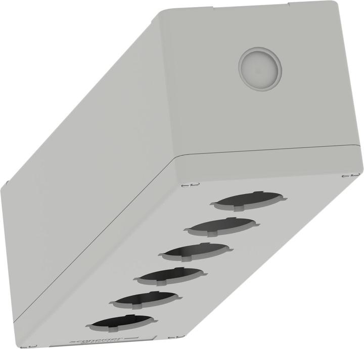 Actual product image Schneider Electric XAPD5606 Empty housing XAP metal grey for 6x30mm - CSA (Housing)