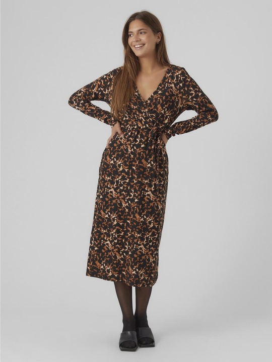 Image du produit Mamalicious MLALVA TESS LS JRS MIDI DRESS 2F A. Robe (S)