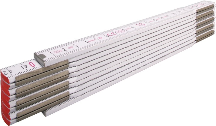 Actual product image Stabila Wooden folding ruler 600 series (2000 mm)