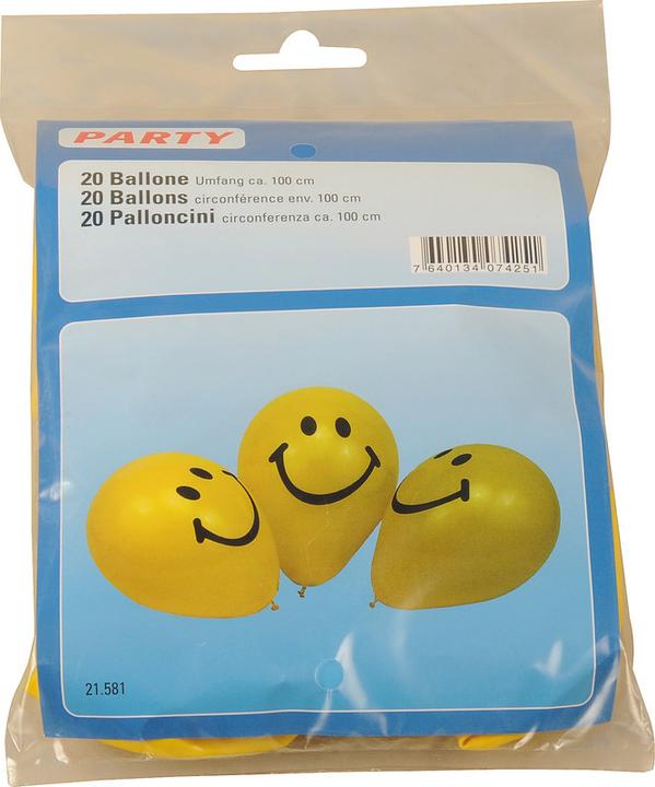 Produktbild Party Smiley (20x)