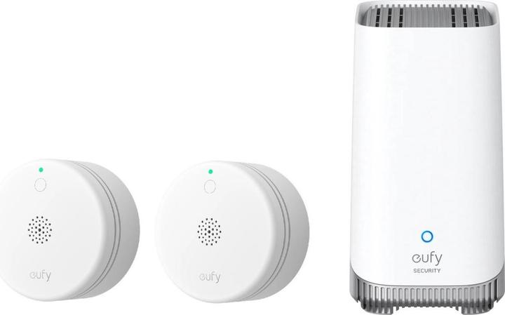 eufy HomeBase 3 S380 Basissystem + Intelligenter Rauchmelder E10 Weiss