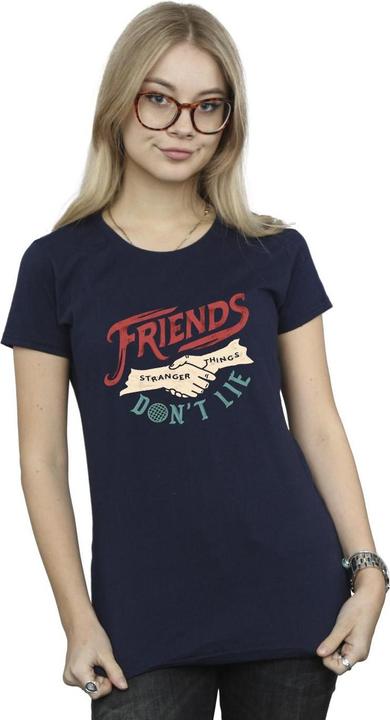 Produktbild Netflix Stranger Things Friends Don't Lie Hands TShirt (L)