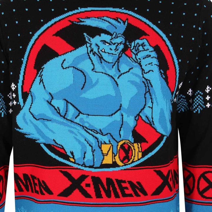 Actual product image X-Man Unisex Adult Beast Knitted Jumper (S)